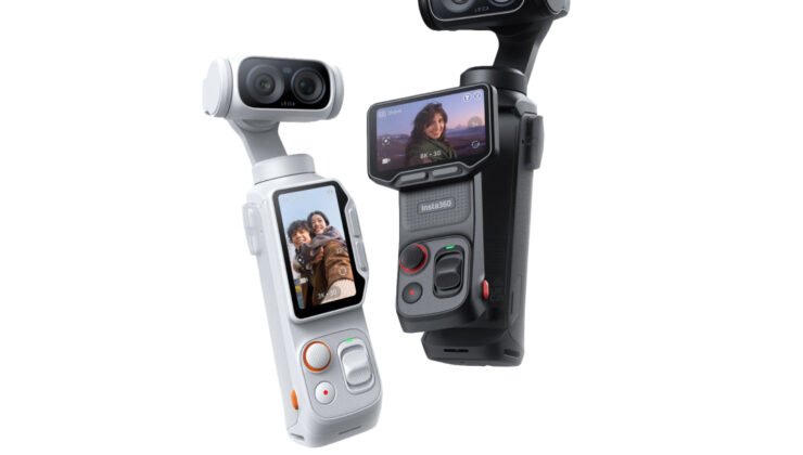 Insta360 Luna Ultra se dvěma objektivy a gimbalem