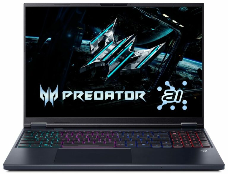 Acer Predator Helios Neo 16 AI PHN16-73 v černém provedení