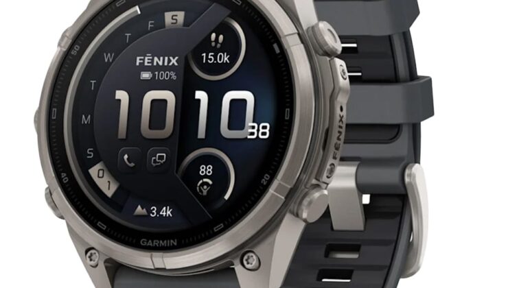 Garmin fenix 9 Pro inReach 47 mm v titanovém provedení