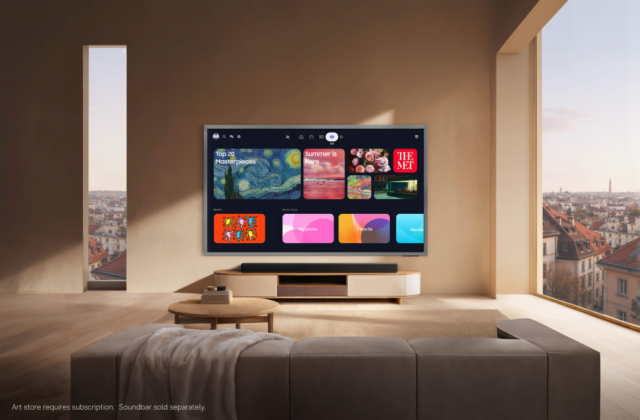 Televizor Samsung S99H OLED v plovoucím designu