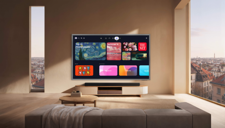 Televizor Samsung S99H OLED v plovoucím designu